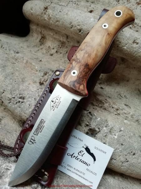 NOVEDAD CUCHILLO CUDEMAN ENT 158-L OLIVO