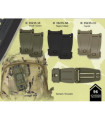 NOVEDAD DE CUCHILLO DE SUPERVIVENCIA O MOLLE CLIPS