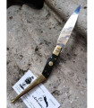 Penkife of crafts bull and brass II
