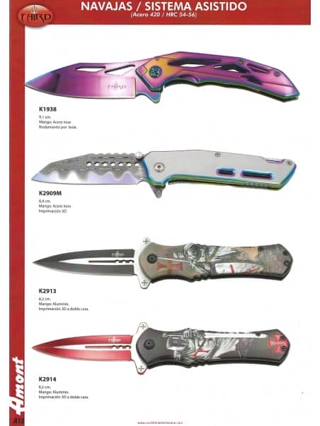 NOVEDAD NAVAJA ARCO IRIS O TEMPLARIA