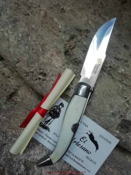 Oferta Navaja Albacete Nº0 Toro con funda - navajas cuchillos