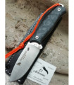 CUCHILLO CHACAL BUSHCRAFT MICARTA NEGRA J&V