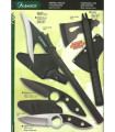 NOVEDAD HACHA O ARPÓN O CUCHILLO AGUJERO