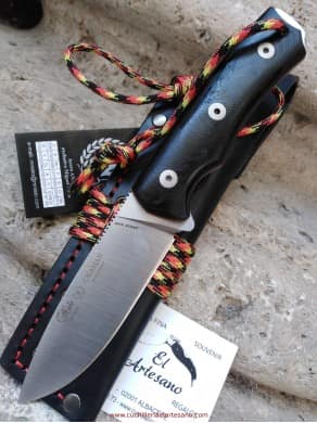 NOVEDAD CUCHILLO CHAMAN BUSHCRAFT G10 NIETO