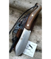 NOVEDAD CUCHILLO NESSMUK NOGAL CON PEDERNAL JOKER