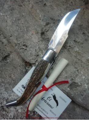 NOVEDAD NAVAJA ALBACETEÑA CARRACA CIERVO Nº1 EXPÓSITO