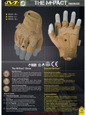 GUANTES THE M-PAC