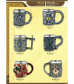 NOVEDAD TAZA METALICA Y RESINA