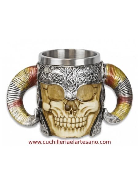 JARRA CALAVERA CUERNOS 39095