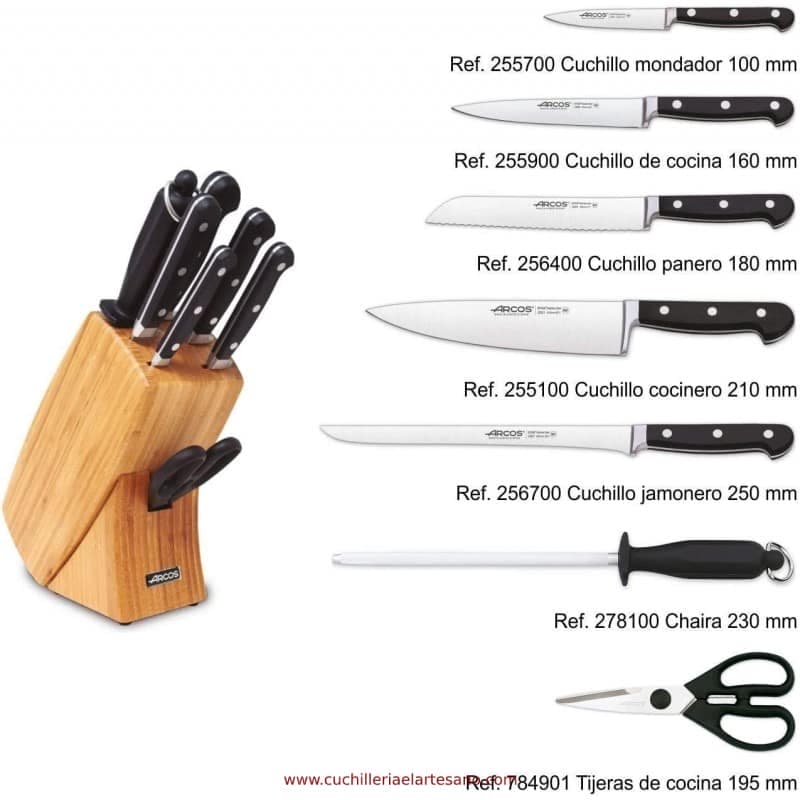 Las mejores ofertas en Juegos de cuchillos Arcos cuchillos