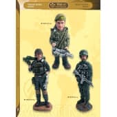 FIGURA RESINA MILITAR