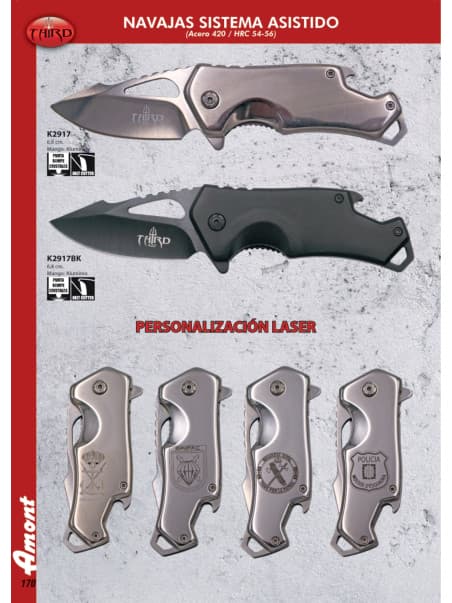 NAVAJA ASISTIDA METALICA