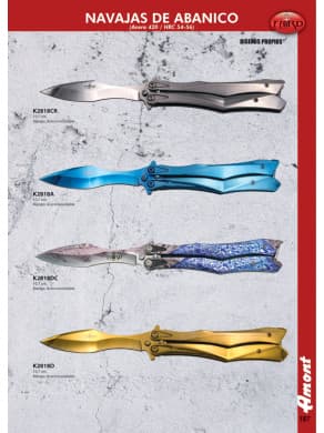 NAVAJA ABANICO METALICA THIRD