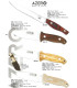 CUCHILLO GAUCHO O CUCHILLO DE MADERA