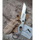 NOVEDAD CUCHILLO BUZZARD KYDEX COYOTE HYDRA