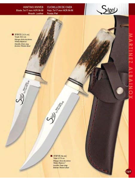cuchillos de ciervo de caza