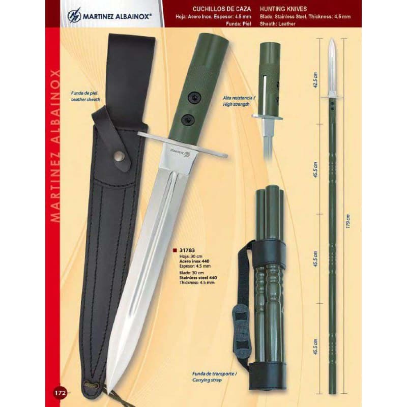 Cuchillo de caza de remate stamina > Espadas y mas