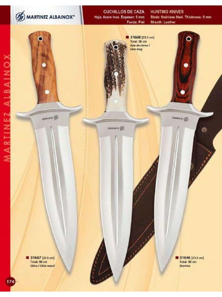 cuchillos de caza de remate