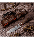 CUCHILLO CUDEMAN NESS WOLF 208-GC NOGAL COMPLETO