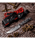 CUCHILLO DE CAZA CUDEMAN NESS WOLF 208-MC M.NEGRA COMPLETO