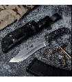 CUCHILLO DE CAZA CUDEMAN BOINA VERDE 299-B MIKARTA