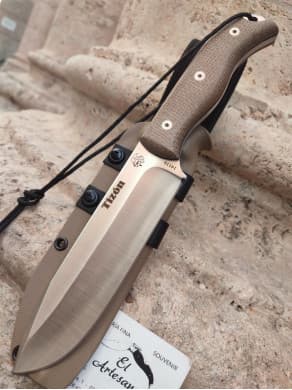 EXCLUSIVO CUCHILLO TIZÓN J&V