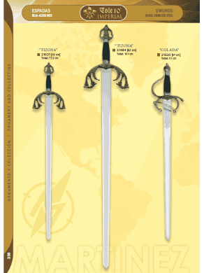 espada colada y tizona