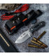 CUCHILLO MINI BOINA VERDE M.NEGRA COMPLETO CUDEMAN 115-BC