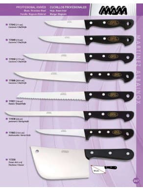 cuchillos de cocina mam