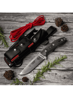 CUCHILLO BUSHCRAFT CUDEMAN QUERCUS 160-MC KIT COMPLETO