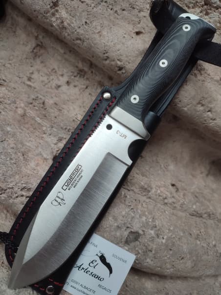 SUPER OFERTA CUCHILLO MT3 MIKARTA NEGRA CUDEMAN