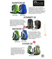 MOCHILA SUMMIT 25 O BROXON 25 O COYAN 28