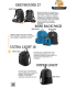 MOCHILA GREYHOUND 27 O MOCHILA MINI BACK PACK O MOCHILA  ULTRA LIGHT 18 O SUPER LIGHT