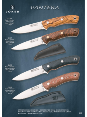 NOVEDAD CUCHILLO PANTERA JOKER