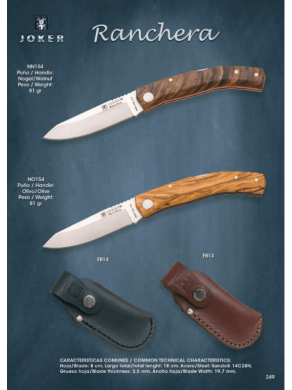 NOVEDAD NAVAJA RANCHERA O FUNDA JOKER