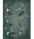 NOVEDAD LLAVERO HACHA O CUCHILLO