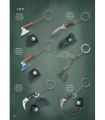 NOVEDAD LLAVERO HACHA O CUCHILLO