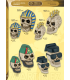 CALAVERA RESINA DECORADA  TOLE10