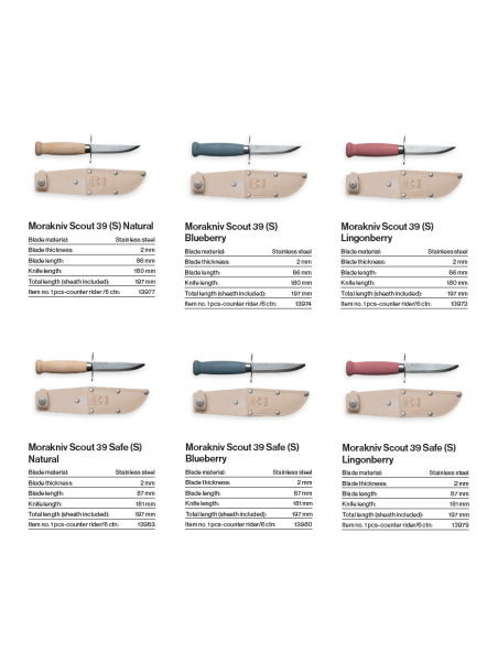 CUCHILLO SCOUT 39 O SAFE MORAKNIV