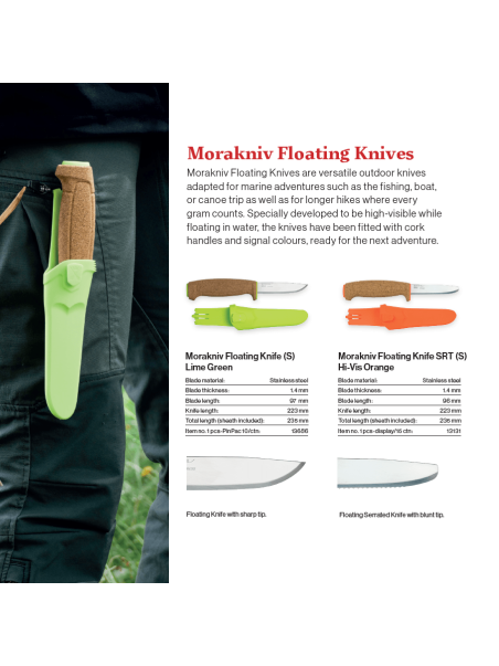 CUCHILLO MORAKNIV FLOTANTE