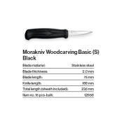 CUCHILLO WOOCARVING BASIC 12658