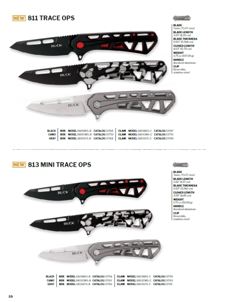 NAVAJA BUCK TRACE- MINI TRACE OPS