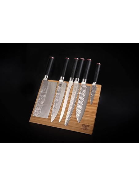 SOPORTE DE CUCHILLOS MAGNÉTICO DE BAMBU KOTAI