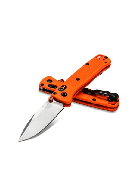 NAVAJA BENCHMADE MINI BUGOUT GRIVORY NARANJA