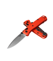 NAVAJA BENCHMADE MINI BUGOUT GRIVORY ROJO