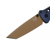 NAVAJA BENCHMADE BAILOUT ALUMINIO ANONIZADO AZUL