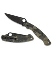 NAVAJA SPYDERCO MILITARY 2 CAMO PAVONADO