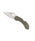 NAVAJA SPYDERCO DRAGONFLY G10 FOLIAGE GREEN