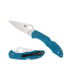 NAVAJA SPYDERCO DELICA 4 FRN PERFIL RECTO AZUL