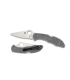 NAVAJA SPYDERCO DELICA 4 FRN PERFIL RECTO GRIS